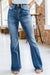 Calça Jeans Flare Luxuosa