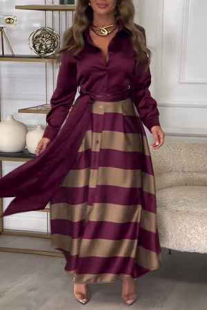 Viena – Vestido Elegante com Efeito de Duas Peças