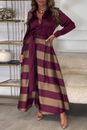 Viena – Vestido Elegante com Efeito de Duas Peças