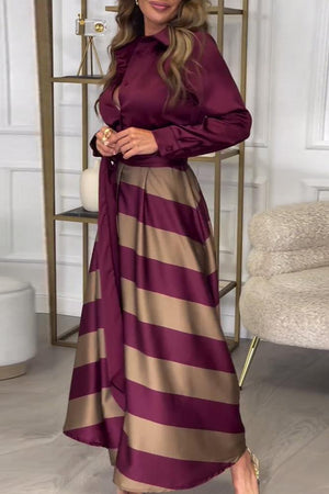 Viena – Vestido Elegante com Efeito de Duas Peças