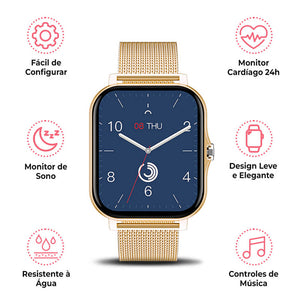 Smartwatch Pro - Relógio Inteligente Multifuncional